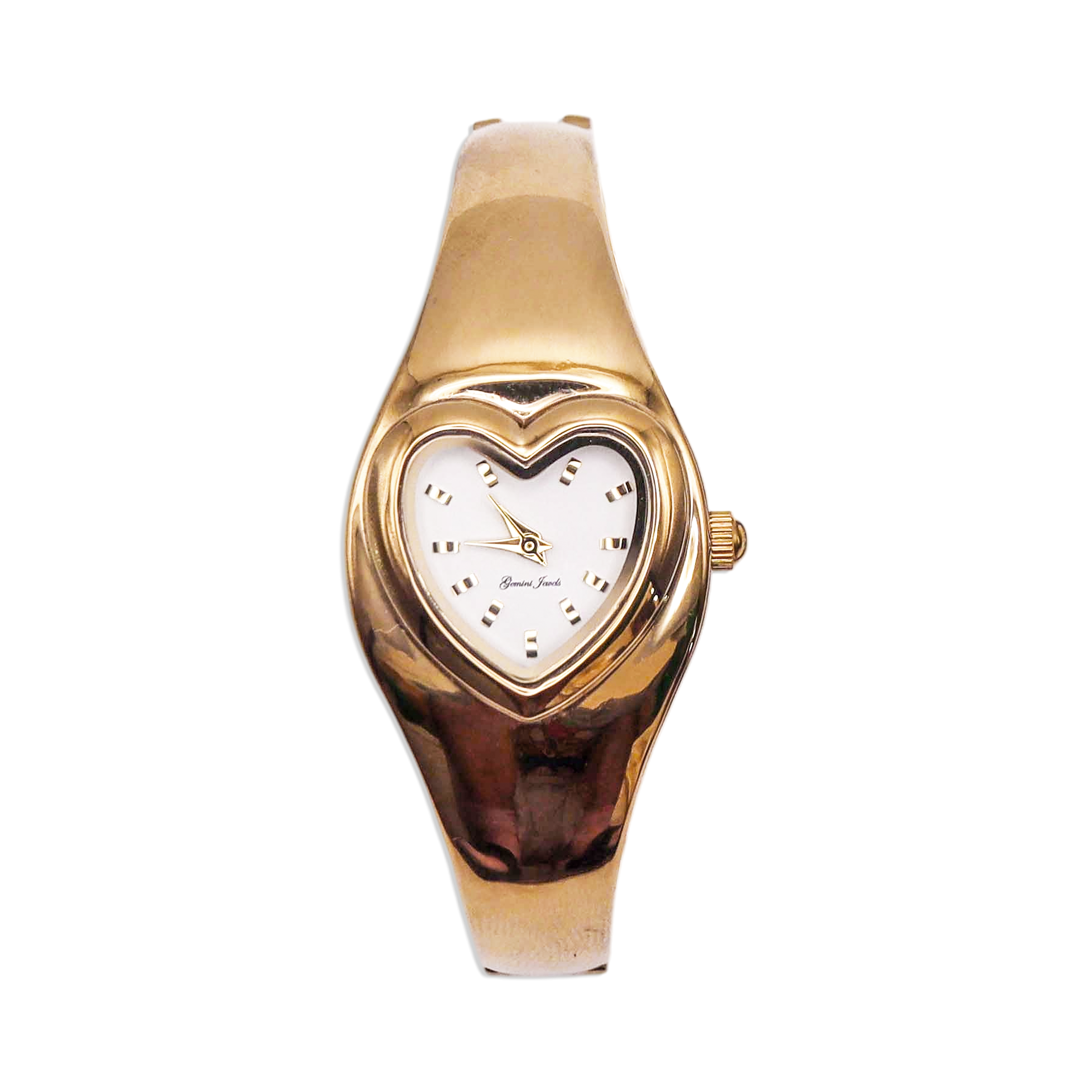 Heart Watch in Gold – Gemini Jewels