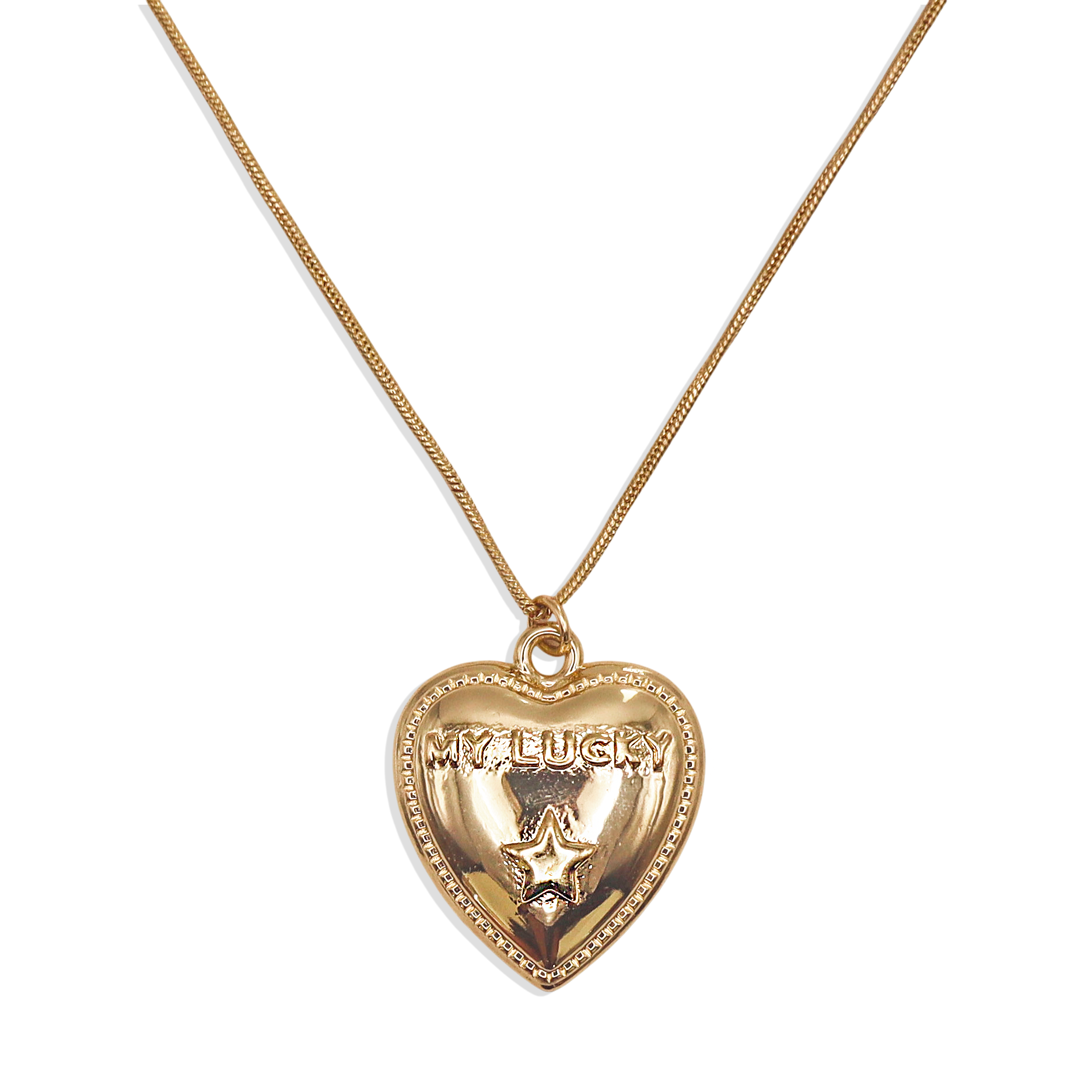 My Lucky Star Necklace in Gold – Gemini Jewels