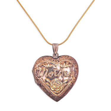 [Vintage Locket Drop] Mother Necklace