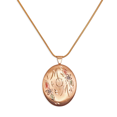 [Vintage Locket Drop] My Best Friend Necklace