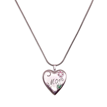[Vintage Locket Drop] Mommy Necklace