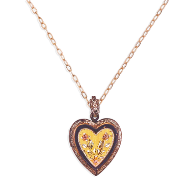 [Vintage Locket Drop] Queen of Hearts Necklace