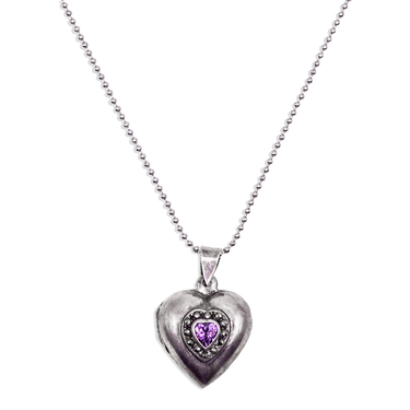 [Vintage Drop 9] Purple Gleam Necklace