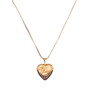 [Vintage Locket Drop] Goody Two Shoes Necklace