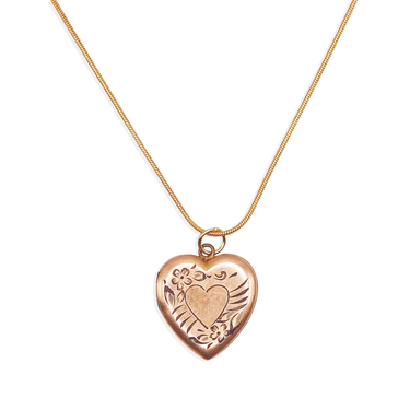 [Vintage Locket Drop] Antique Necklace