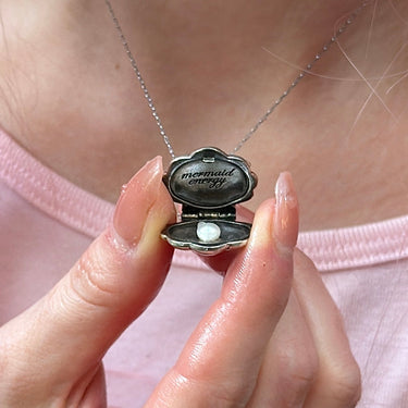 Mermaid Energy Locket Necklace – Gemini Jewels