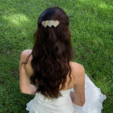 [Vintage Drop 16] Heart Fence Hair Clip