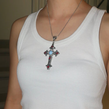 [Vintage Drop 7] Ice Queen's Sword Necklace