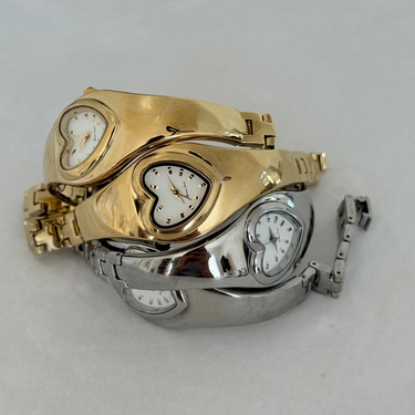 Heart Watch in Gold – Gemini Jewels Heart Watch in Gold – Gemini Jewels