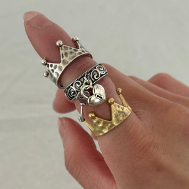 Queen Ring in Silver