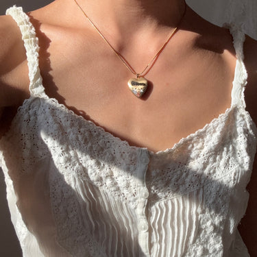 [Vintage Locket Drop] Mama's Girl Necklace