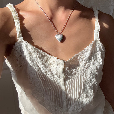 [Vintage Locket Drop] Mommy Necklace