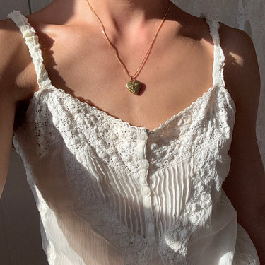 [Vintage Locket Drop] Oldest Sibling Necklace