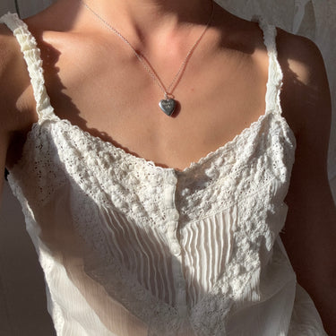 [Vintage Locket Drop] Eternal Lovers Necklace