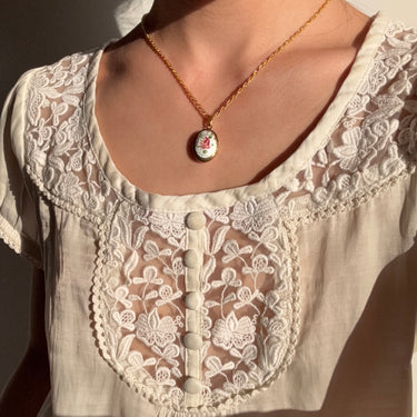 [Vintage Drop 16] Museum Locket Necklace