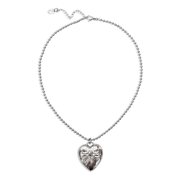 "Matilda" Heart Bow Necklace