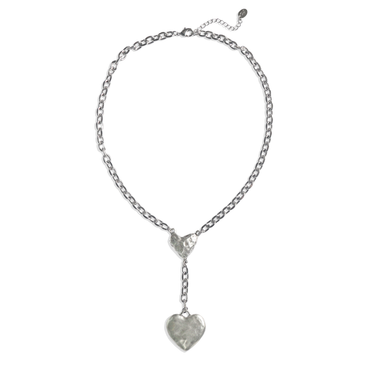 A Heavy Heart Rosary Necklace