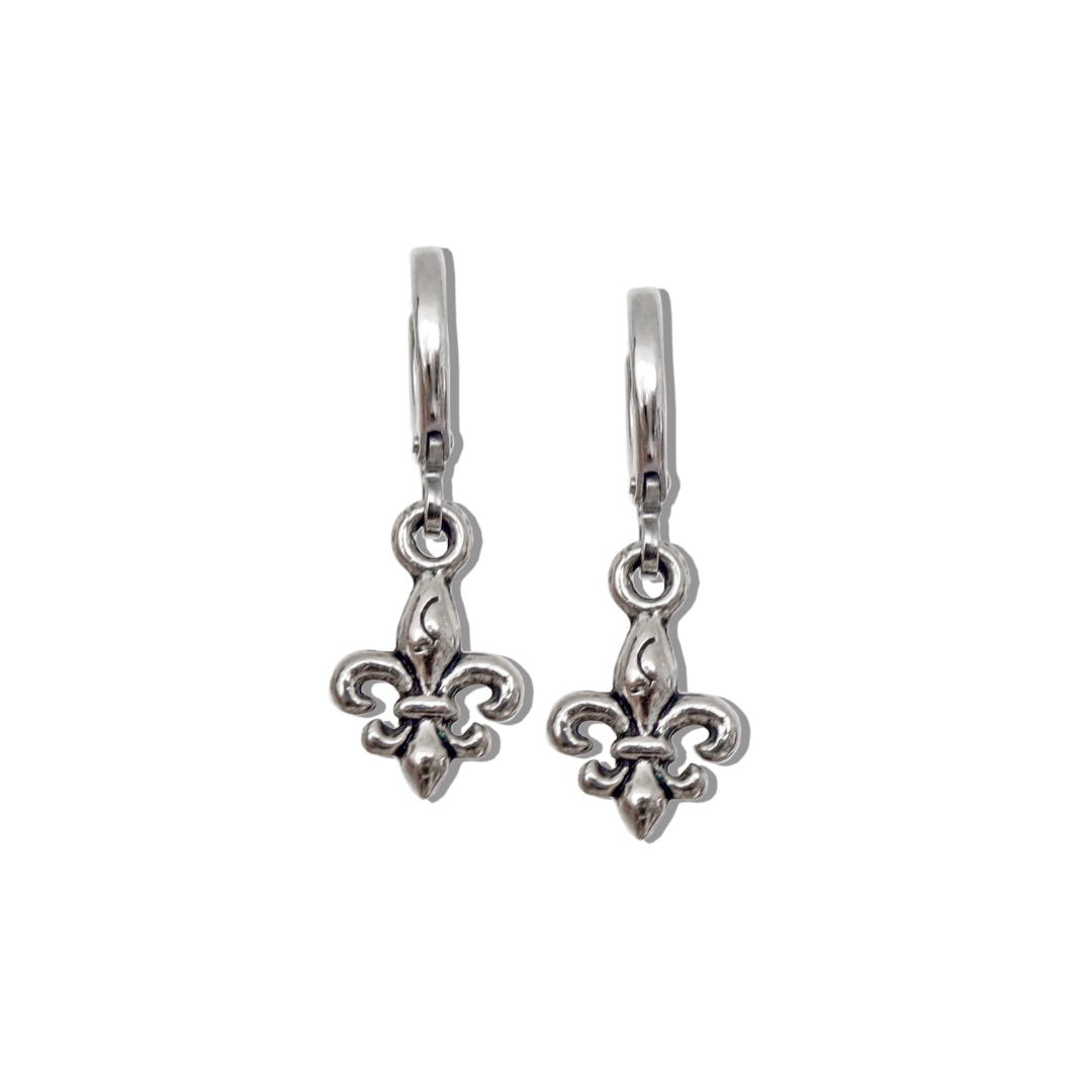 Bluebell Fleur de Lis Earrings Bluebell Fleur de Lis Earrings