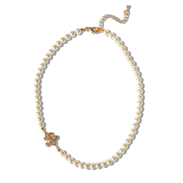 "French Girl" Pearl Necklace