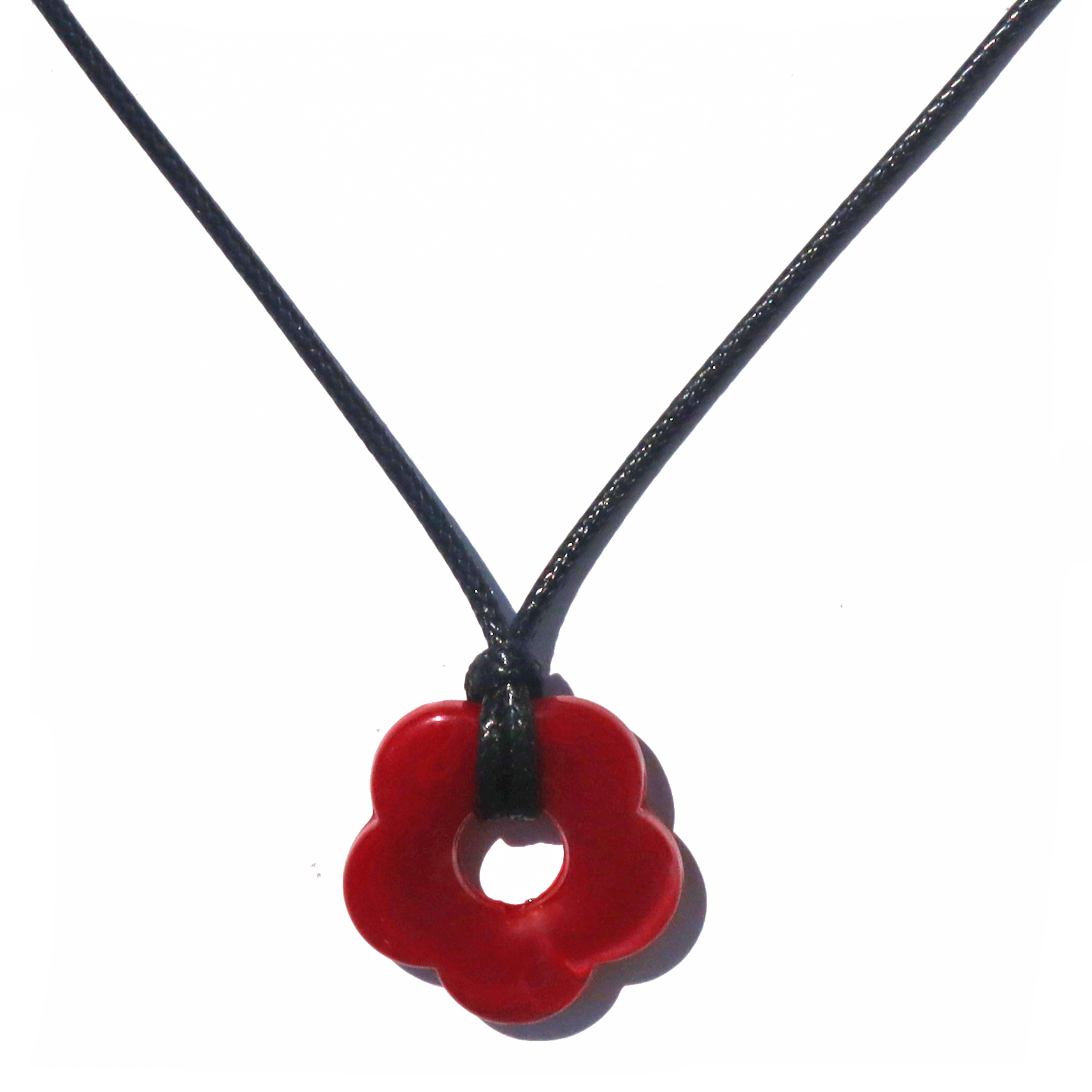 Necklace Worn by Baseball Players Red / Black / White » RallyRope