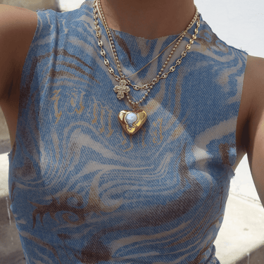 "Mila" Heart Pendant Necklace
